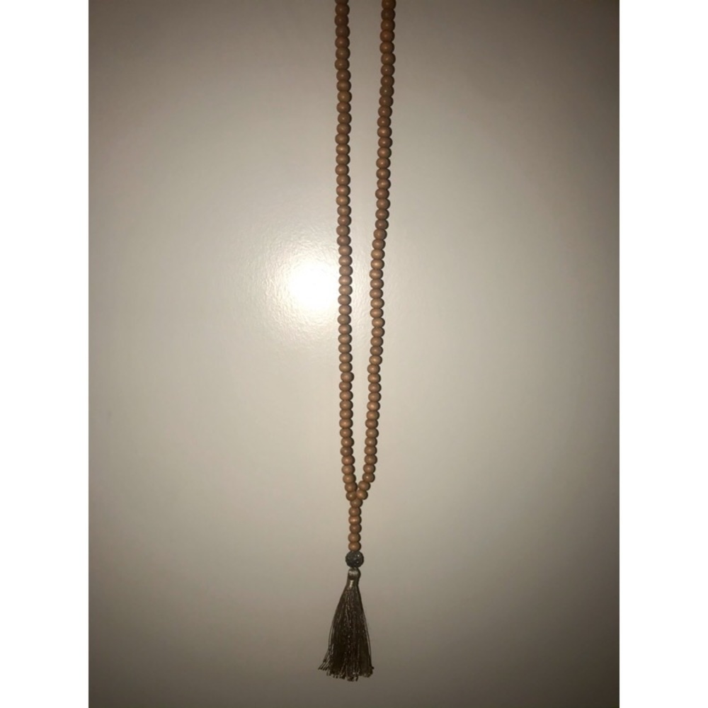 Wood Beaded Necklace